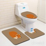 Tapis de Cuisine Tapis de Bain Tapis de bain + tapis de toilette + tapis en forme de U  lot de 3 - B07MLZST4Y